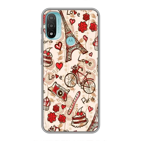 Чехол с рисунком «Париж мечта» для Motorola MOTO E20 Чехол с рисунком «Париж мечта» для Motorola MOTO E20