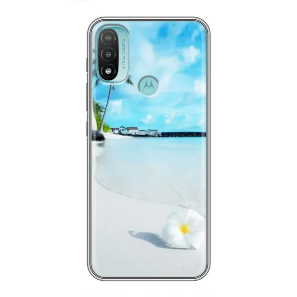 Чехол с рисунком «Пляж» для Motorola MOTO E20 Чехол с рисунком «Пляж» для Motorola MOTO E20
