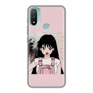 Чехол с персонажами АНИМЕ на Motorola MOTO E20 (Сейлор Марс)