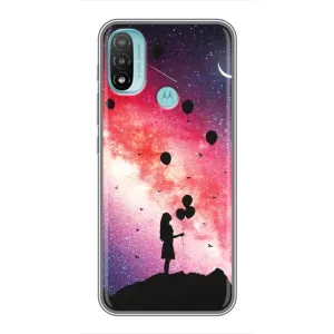 Силиконовые Чехлы Любимому человеку для Motorola MOTO E20 (Шарики в небе)