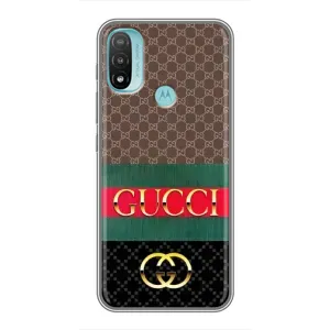 Чехлы Бренд GUCCI для Motorola MOTO E20 (Стиль GUCCI)
