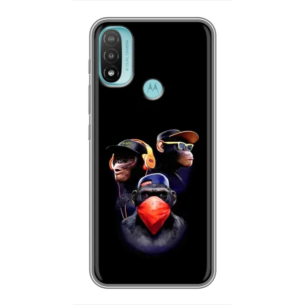 Чехол с рисунком «Три обезьяны» для Motorola MOTO E20 Чехол с рисунком «Три обезьяны» для Motorola MOTO E20