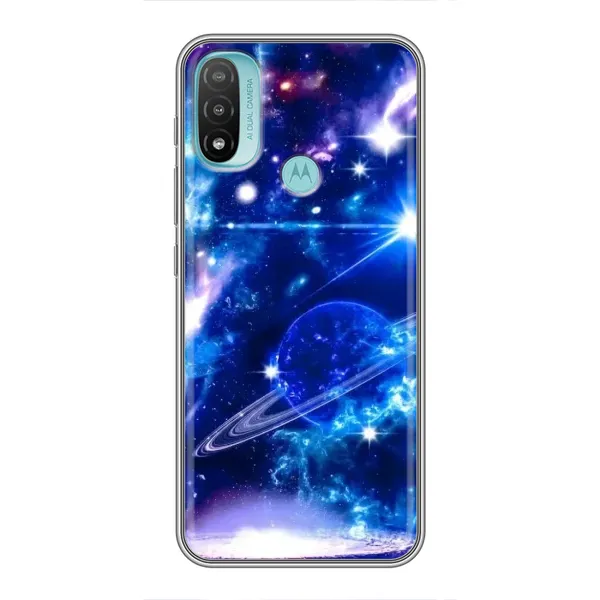 Чехол с рисунком «Яркий космос» для Motorola MOTO E20 Чехол с рисунком «Яркий космос» для Motorola MOTO E20