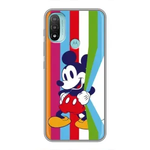 Чехлы с принтом Микки Маус на Motorola MOTO E20 (Яркий Микки)