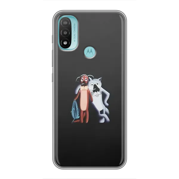 Чехол с рисунком «Шо, опять» для Motorola MOTO E20