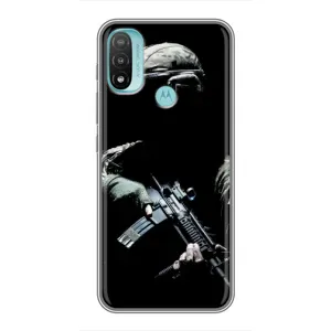 ЗСУ Чехлы (TPU) для Motorola MOTO E20 (ЗСУ снайпер)