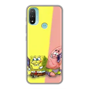Чехлы с Патриком на Motorola MOTO E20 (Звонок)