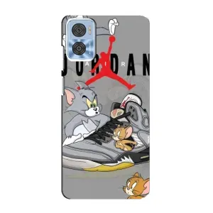 Силиконовый Чехол Nike Air Jordan на Моторола Мото Е22 (Air Jordan)