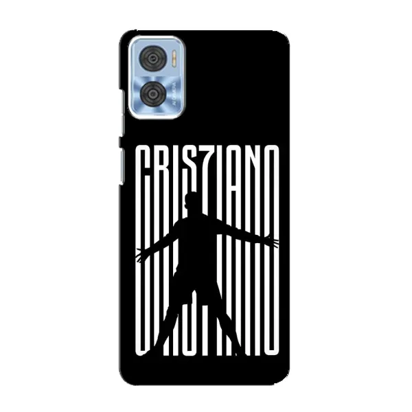 Чехол с рисунком «Cristiano» для Motorola MOTO E22