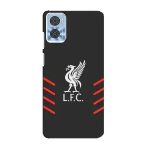 Силиконовые Чехлы принт Футбол на Motorola MOTO E22 (Эмблема Liverpool)