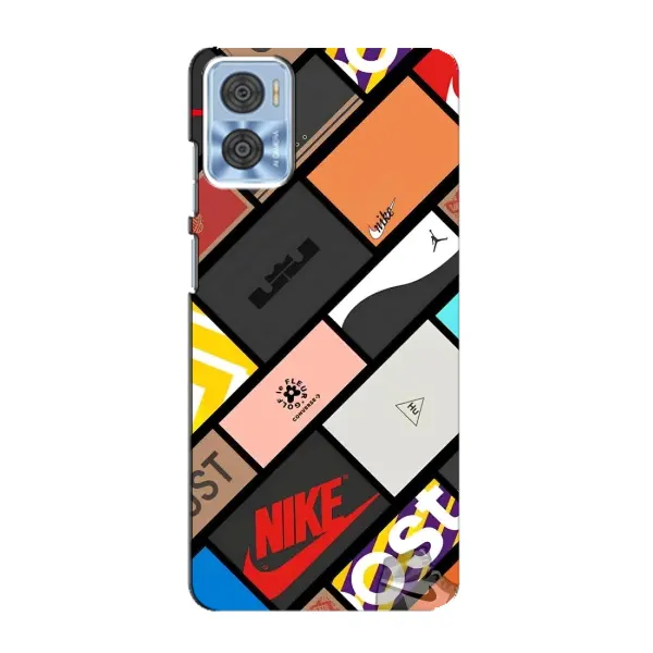 Чехол с рисунком «Коробки» для Motorola MOTO E22 Чехол с рисунком «Коробки» для Motorola MOTO E22