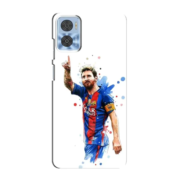 Чехол с рисунком «Leo Messi» для Motorola MOTO E22 Чехол с рисунком «Leo Messi» для Motorola MOTO E22