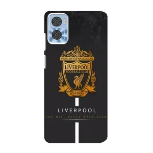 Силиконовые Чехлы принт Футбол на Motorola MOTO E22 (Liverpool)