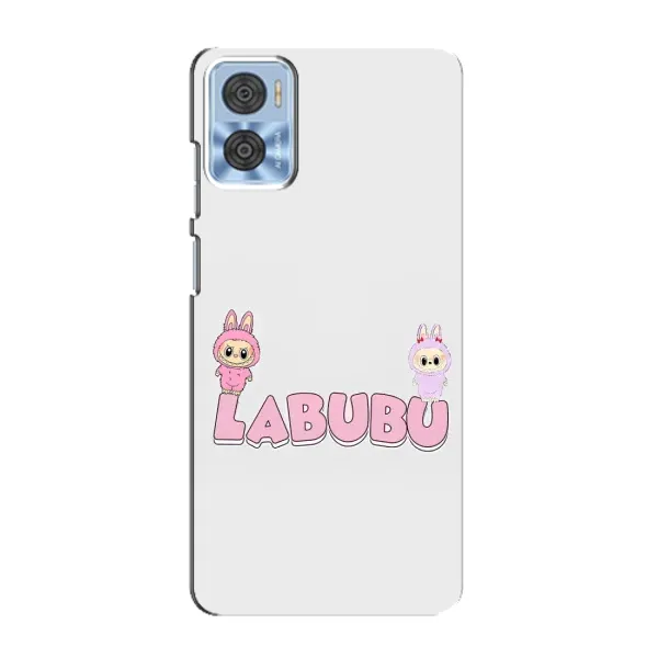 Чехол с рисунком «Логотип Лабубу» для Motorola MOTO E22 Чехол с рисунком «Логотип Лабубу» для Motorola MOTO E22