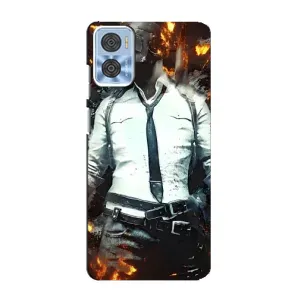 Чохол з картинкою "Герой Pubg" на Motorola MOTO E22 (Man Пубг)