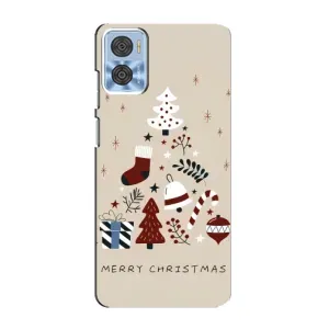 Чохол Санта Клаус для Motorola MOTO E22 (Merry Christmas)