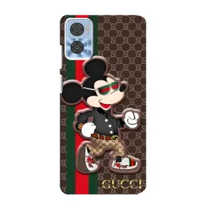 Чехлы Бренд GUCCI для Motorola MOTO E22 (Маус Гуччи)