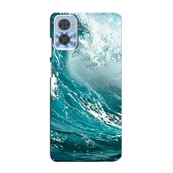 Чехол с рисунком «Морская волна» для Motorola MOTO E22 Чехол с рисунком «Морская волна» для Motorola MOTO E22