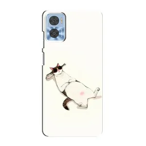 Чохол на тематику: Коти для Motorola MOTO E22 (Відпочинок)