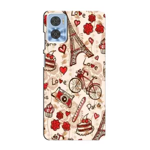 Чохол Ейфелева Вежа на Motorola MOTO E22 (Париж мрія)