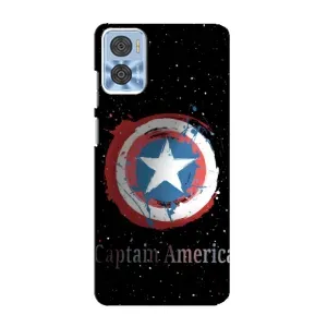 Чохол с Щітом Капітана Америки на Motorola MOTO E22 (Щит Капітана)