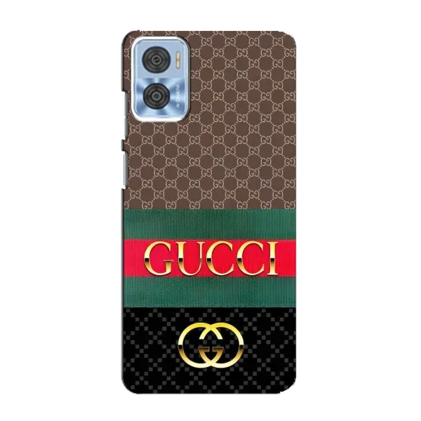 Чехол с рисунком «Стиль GUCCI» для Motorola MOTO E22 Чехол с рисунком «Стиль GUCCI» для Motorola MOTO E22