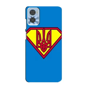 Чехол с картинкой (Патриотический ГЕРБ) на Motorola MOTO E22 (Super - Герб)