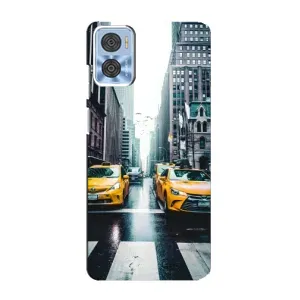 Силиконовый бампер (Работники) на Motorola MOTO E22 (Такси)