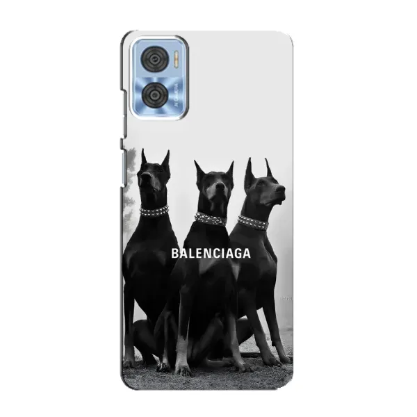 Чехол с рисунком «Три добермана» для Motorola MOTO E22 Чехол с рисунком «Три добермана» для Motorola MOTO E22