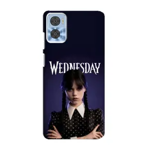 Чехлы с принтом Уэнсдей на Motorola MOTO E22 (Wednesdey)