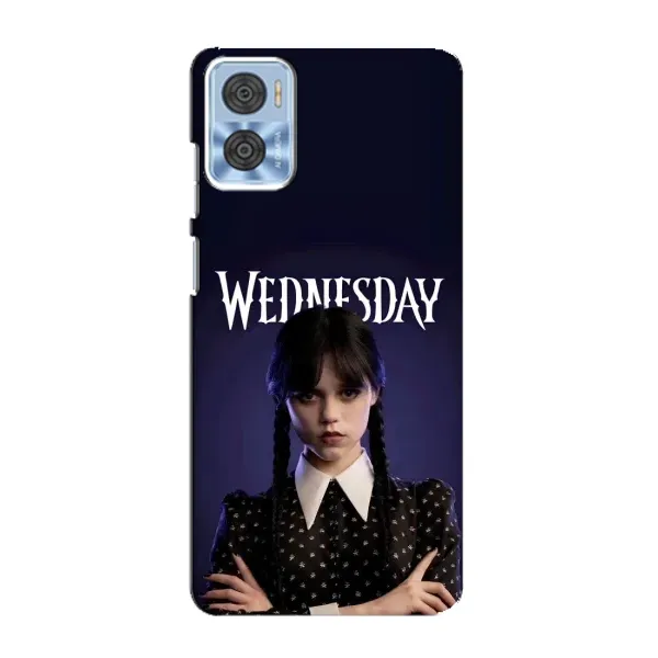 Чехол с рисунком «Wednesdey» для Motorola MOTO E22