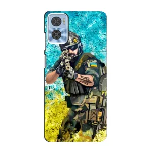 ЗСУ Чехлы (TPU) для Motorola MOTO E22 (ЗСУ  Воин)