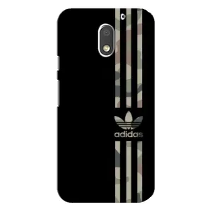 Чехол в стиле "Адидас" для Моторола Мото Е3 (Adidas)