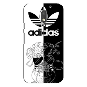 Чехол в стиле "Адидас" для Моторола Мото Е3 (Adidas шнурки)