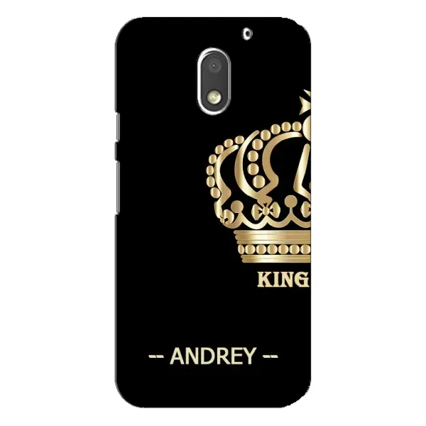 Чехол с рисунком «ANDREY» для Motorola MOTO E3