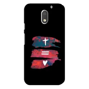 Чехлы для Motorola MOTO E3 (Для Христиан) (Атрибутика)