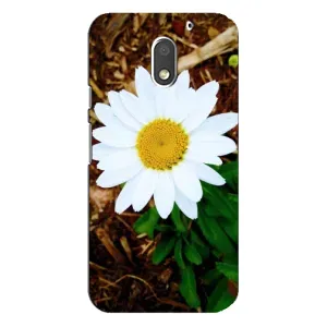 Чохол з ромашками на Motorola MOTO E3 (Біла ромашка)