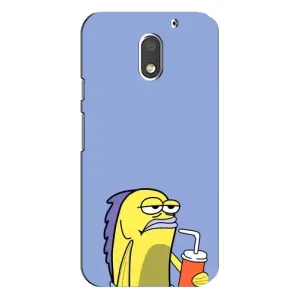 Бампер с принтом Мемы для Motorola MOTO E3 (Безразличие)