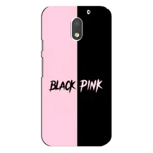 Чехлы с картинкой для Motorola MOTO E3 (BLACK PINK)