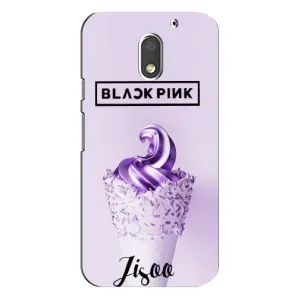 Чехлы с картинкой для Motorola MOTO E3 (BLACKPINK lisa)
