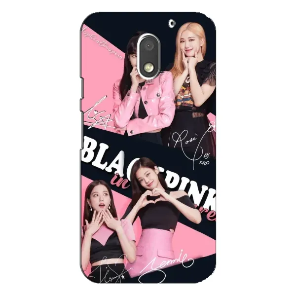 Чехол с рисунком «BLACKPINK» для Motorola MOTO E3 Чехол с рисунком «BLACKPINK» для Motorola MOTO E3