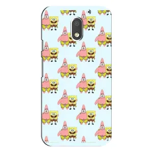 Чехлы с Патриком на Motorola MOTO E3 (Боб и Патрик)