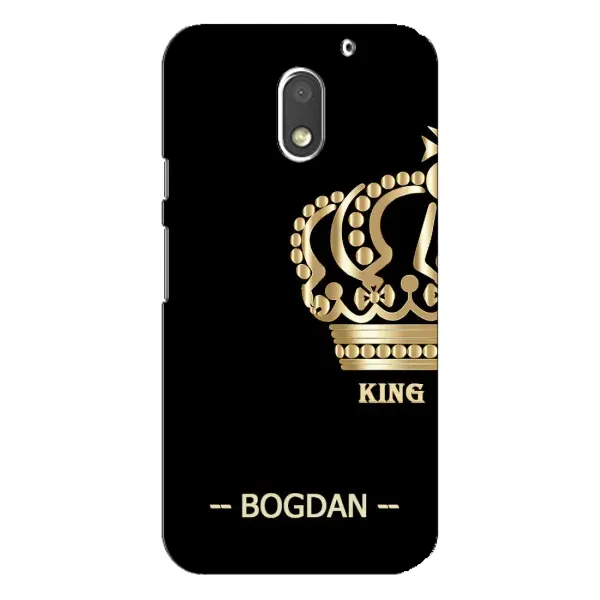 Чехол с рисунком «BOGDAN» для Motorola MOTO E3