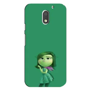 Чехол Головоломка для Motorola MOTO E3 - (AlphaPrint) (Брезгливость)