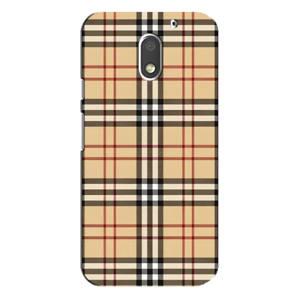 Чехол с рисунком «Burberry стиль» для Motorola MOTO E3 Чехол с рисунком «Burberry стиль» для Motorola MOTO E3