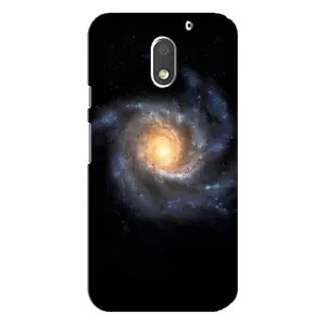 Чохли КОСМОС на Motorola MOTO E3 (Чорна дира)