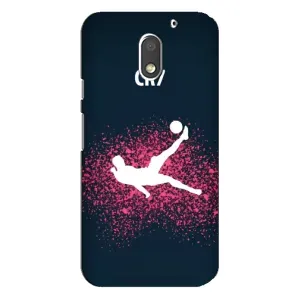 Чехол Криштиану Роналду для Motorola MOTO E3 (CR7 Удар)