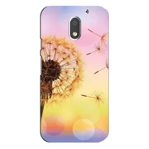 Силіконовий Чохол з кульбабками на Motorola MOTO E3 (Квітка-кульбаба)