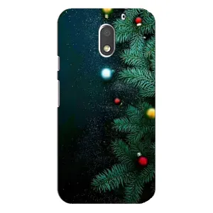 Чохол новорічна ялинка на Motorola MOTO E3 (Ялинка)