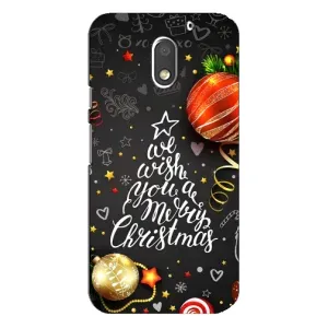 Чохол новорічна ялинка на Motorola MOTO E3 (Ялинка)
